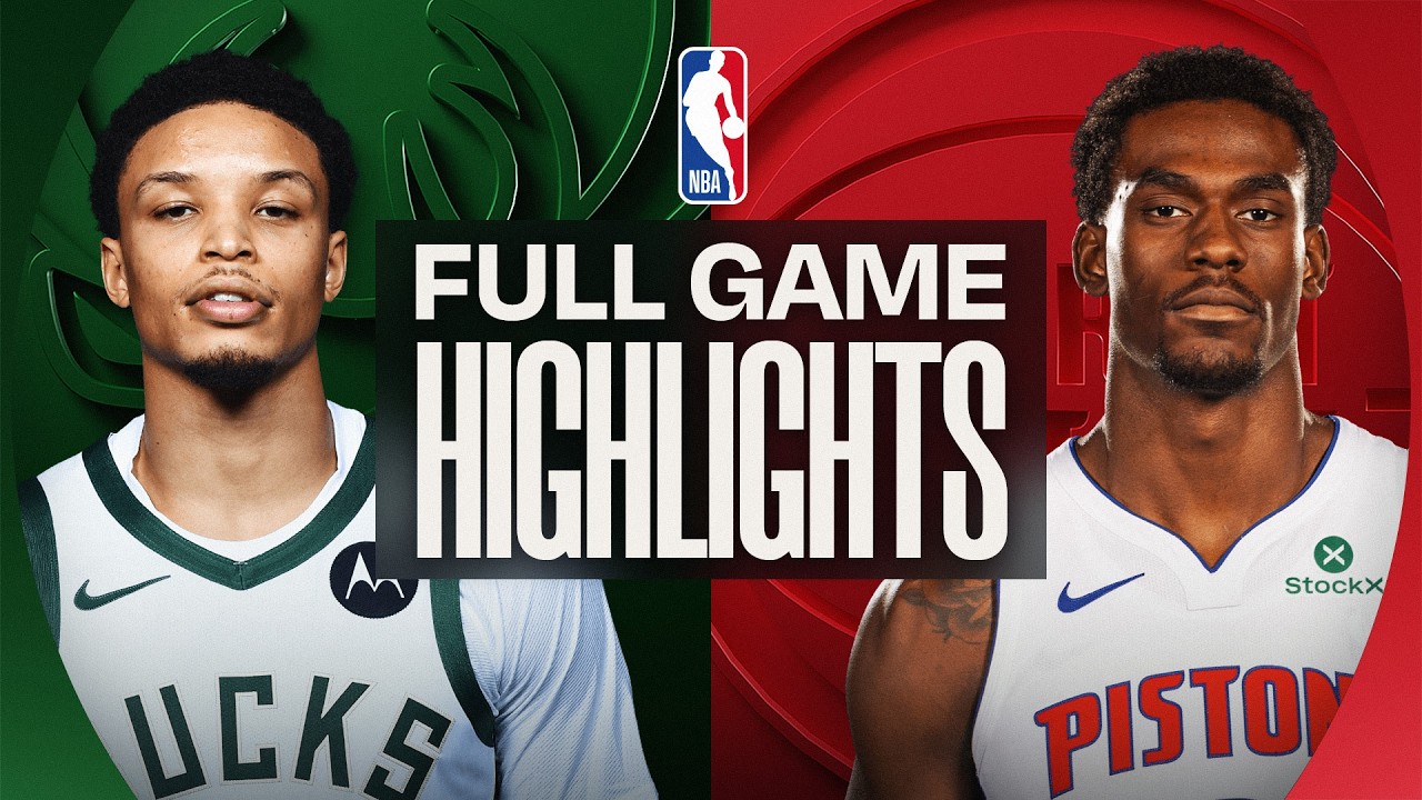 BUCKS at PISTONS | FULL GAME HIGHLIGHTS | April 8, 2026 BUCKS at PISTONS | FULL GAME HIGHLIGHTS | April 8, 2026