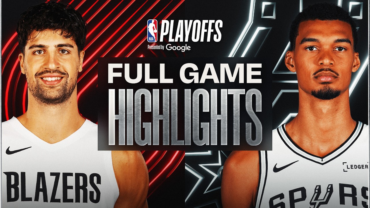 #7 TRAIL BLAZERS at #2 SPURS | FULL GAME 1 HIGHLIGHTS | April 19, 2026 #7 TRAIL BLAZERS at #2 SPURS | FULL GAME 1 HIGHLIGHTS | April 19, 2026