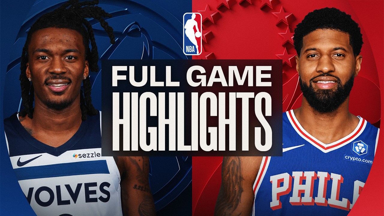 TIMBERWOLVES at 76ERS | FULL GAME HIGHLIGHTS | April 3, 2026 TIMBERWOLVES at 76ERS | FULL GAME HIGHLIGHTS | April 3, 2026