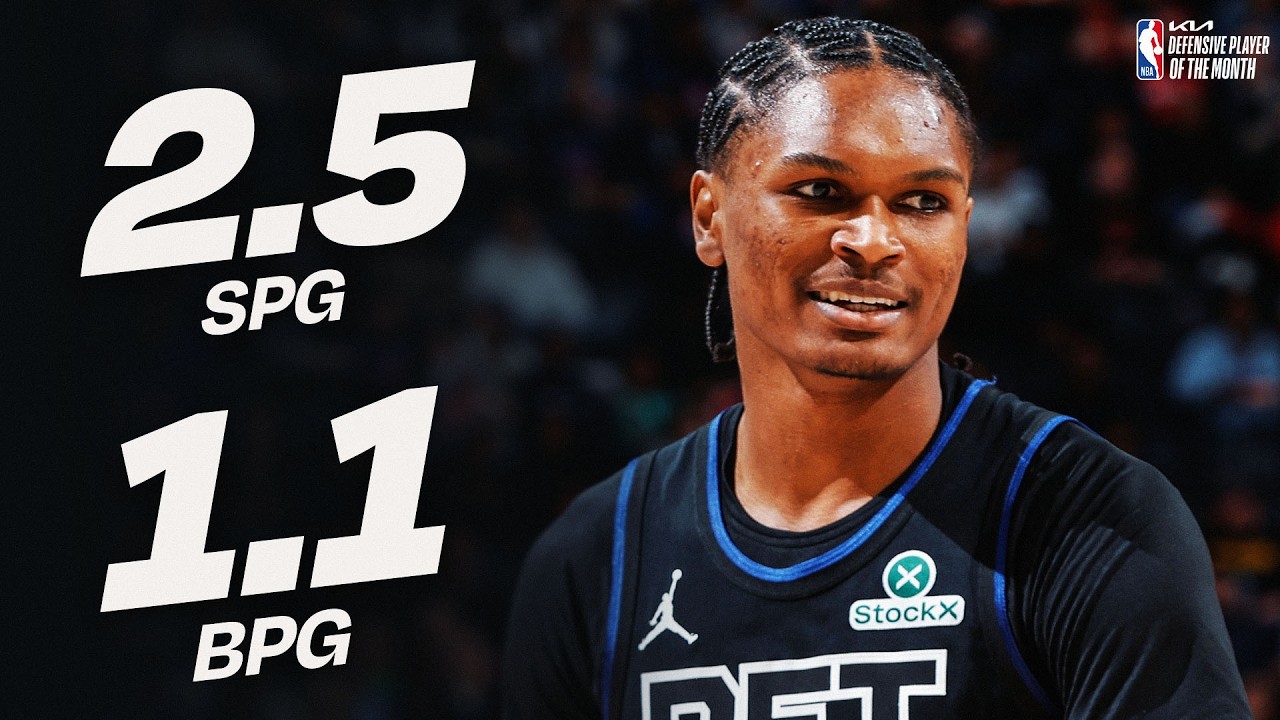 Ausar Thompson Named @kia Eastern Conference Defensive Player of the Month for March Ausar Thompson Named @kia Eastern Conference Defensive Player of the Month for March