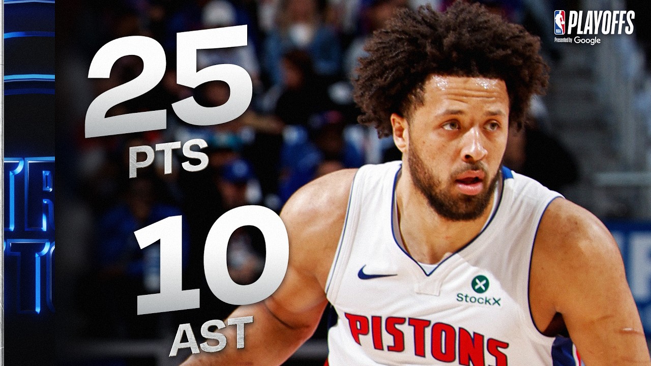 Cade Cunningham Joins History With 15th 20+ PT Playoff Game | May 7, 2026 Cade Cunningham Joins History With 15th 20+ PT Playoff Game | May 7, 2026