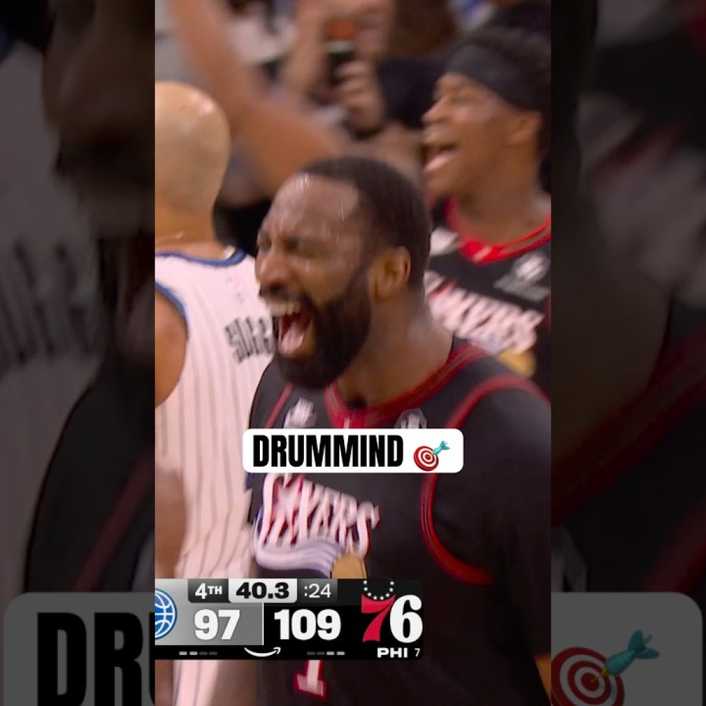 Drummond the sharp shooter! Drummond the sharp shooter!