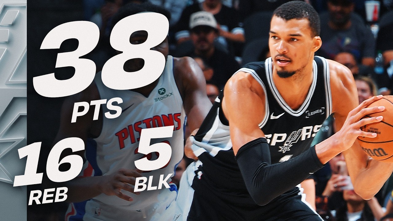 Victor Wembanyama (38 PTS & 16 REB) DOMINATES Pistons | March 5, 2026 Victor Wembanyama (38 PTS & 16 REB) DOMINATES Pistons | March 5, 2026