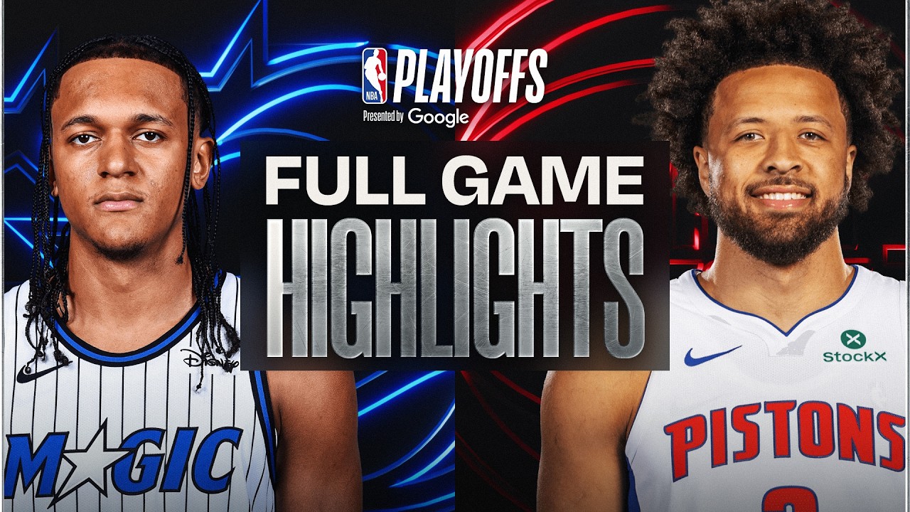 #8 MAGIC at #1 PISTONS | FULL GAME 1 HIGHLIGHTS | April 22, 2026 #8 MAGIC at #1 PISTONS | FULL GAME 1 HIGHLIGHTS | April 22, 2026