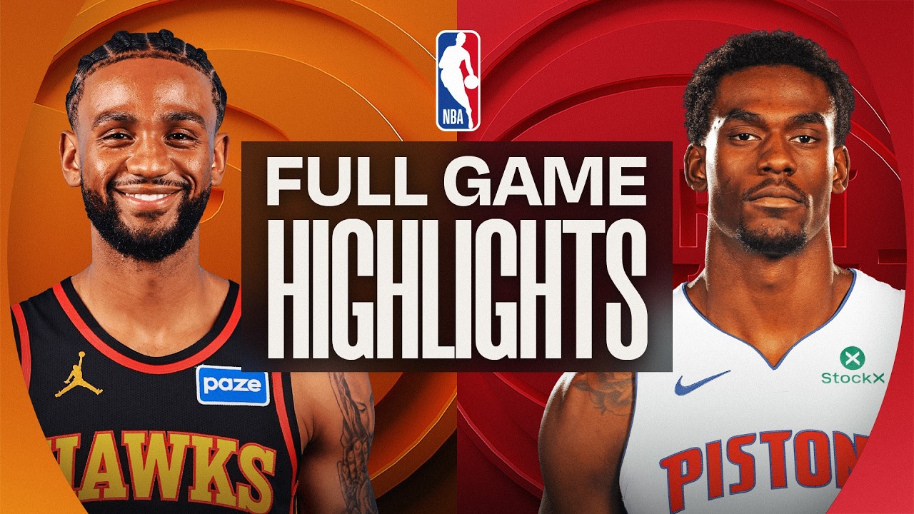 HAWKS at PISTONS | FULL GAME HIGHLIGHTS | March 25, 2026 HAWKS at PISTONS | FULL GAME HIGHLIGHTS | March 25, 2026