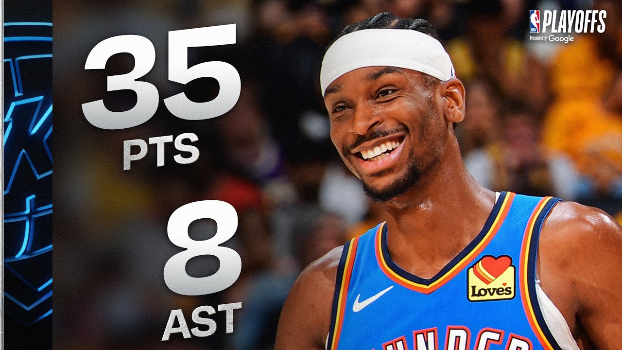 SGA’s 26th 30+ PT Playoff Game of his Thunder career! | May 11, 2026 SGA’s 26th 30+ PT Playoff Game of his Thunder career! | May 11, 2026