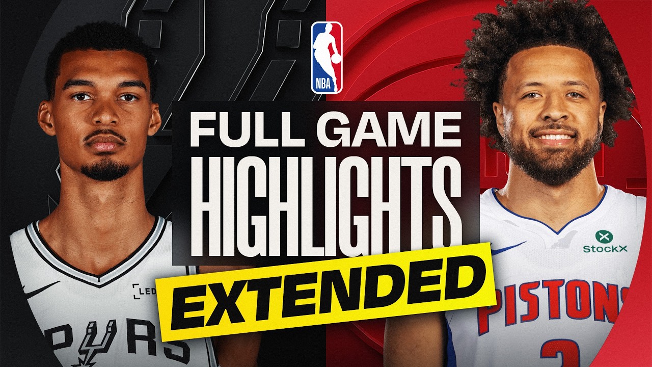 EXTENDED: PISTONS at SPURS | FULL GAME HIGHLIGHTS | February 23, 2026 EXTENDED: PISTONS at SPURS | FULL GAME HIGHLIGHTS | February 23, 2026