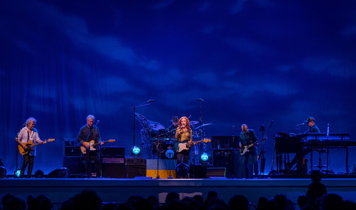 Bonnie Raitt and Mavis Staples sizzle and soar at San Diego concert showcasing vital American roots music Bonnie Raitt and Mavis Staples sizzle and soar at San Diego concert showcasing vital American roots music