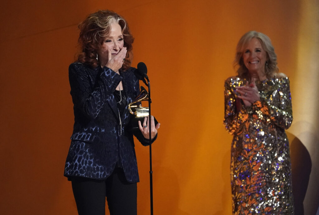 Bonnie Raitt on surprise Grammy win over Taylor Swift, Harry Styles: ‘I’m just bowled over’ Bonnie Raitt on surprise Grammy win over Taylor Swift, Harry Styles: ‘I’m just bowled over’