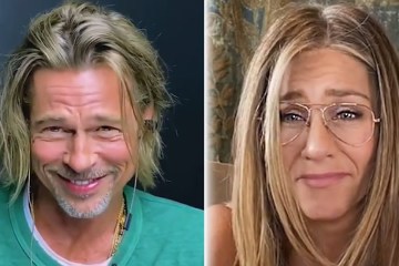 Brad Pitt & Jennifer Aniston Flirt In Virtual Table Read & TikTok Downloads Get Banned Brad Pitt & Jennifer Aniston Flirt In Virtual Table Read & TikTok Downloads Get Banned