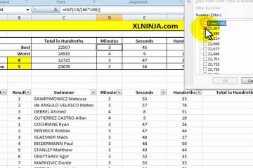 Excel’s Large Function and Small Function Excel’s Large Function and Small Function