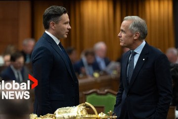 Carney and Poilievre clash over grocery prices, carbon tax and auto-sector jobs Carney and Poilievre clash over grocery prices, carbon tax and auto-sector jobs