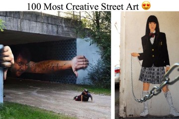 100 Most Creative Street Art 100 Most Creative Street Art