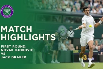 Novak Djokovic vs Jack Draper | First Round Highlights | Wimbledon 2021 Novak Djokovic vs Jack Draper | First Round Highlights | Wimbledon 2021