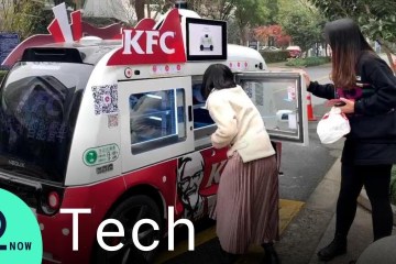 This Driverless Food Truck in China can send you KFC This Driverless Food Truck in China can send you KFC