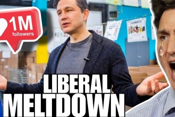 Liberals MELTDOWN over Pierre Poilievre hitting 1,000,000 followers Liberals MELTDOWN over Pierre Poilievre hitting 1,000,000 followers