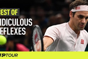 Outrageous Reflexes in Tennis Outrageous Reflexes in Tennis