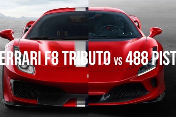 Ferrari F8 Tributo vs Ferrari 488 Pista at Bathurst Ferrari F8 Tributo vs Ferrari 488 Pista at Bathurst