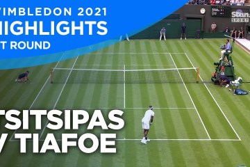 Stefanos Tsitsipas v Frances Tiafoe Highlights | Round 1 I Wimbledon 2021 Stefanos Tsitsipas v Frances Tiafoe Highlights | Round 1 I Wimbledon 2021