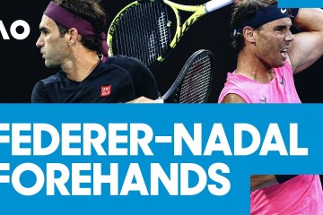 Federer & Nadal’s best forehands | AO2020 hotshots Federer & Nadal’s best forehands | AO2020 hotshots