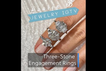Three Stone Engagement Rings: IGTV Edition Three Stone Engagement Rings: IGTV Edition