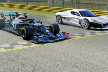 Rimac Nevera Electric Hypercar vs F1 Mercedes AMG W11 EQ Performance V6 Turbo Hybrid Rimac Nevera Electric Hypercar vs F1 Mercedes AMG W11 EQ Performance V6 Turbo Hybrid