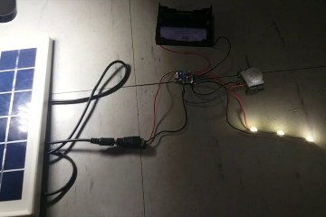 Simple Solar Powered Aquarium Light Simple Solar Powered Aquarium Light