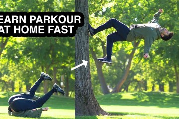 Learn Awesome Parkour 2-Step Flip Easy – Turn Back Roll into Air Roll off Wall Learn Awesome Parkour 2-Step Flip Easy – Turn Back Roll into Air Roll off Wall