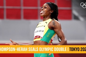 Elaine Thompson-Herah wins Olympic double-double Elaine Thompson-Herah wins Olympic double-double