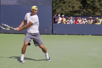 Rafael Nadal’s Fastest EVER Backhand? Rafael Nadal’s Fastest EVER Backhand?
