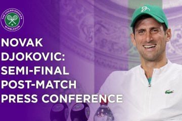 Novak Djokovic Semi-Final Press Conference | Wimbledon 2021 Novak Djokovic Semi-Final Press Conference | Wimbledon 2021