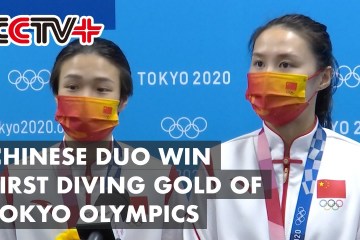 Chinese Duo Win First Diving Gold of Tokyo Olympics Chinese Duo Win First Diving Gold of Tokyo Olympics