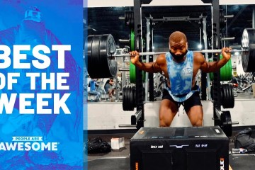 Ladder Tricking, Front Flips, Huge Muscles & More | Best of the Week Ladder Tricking, Front Flips, Huge Muscles & More | Best of the Week