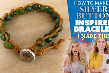 Silver Button Bracelet Silver Button Bracelet