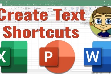 Create Text Shortcuts in Excel Word and PowerPoint Create Text Shortcuts in Excel Word and PowerPoint