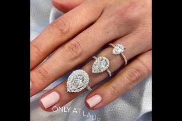 Pear Shape Ring Comparison: No-Halo VS Halo VS Double Halo Pear Shape Ring Comparison: No-Halo VS Halo VS Double Halo