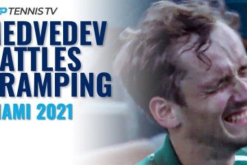 Dramatic Ending As Daniil Medvedev Fights Through Cramping to Beat Popyrin | Miami Open 2021 Dramatic Ending As Daniil Medvedev Fights Through Cramping to Beat Popyrin | Miami Open 2021