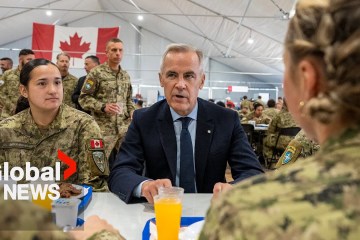 Carney promises Canadian military in Latvia more troops, supplies Carney promises Canadian military in Latvia more troops, supplies