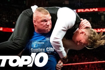 WWE Top 10: Chaos unleashed on “Miz TV” WWE Top 10: Chaos unleashed on “Miz TV”