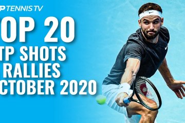 Top 20 ATP Tennis Shots & Rallies! October 2020 Top 20 ATP Tennis Shots & Rallies! October 2020