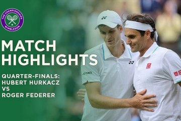 Hubert Hurkacz vs Roger Federer | Quarter-Final Highlights | Wimbledon 2021 Hubert Hurkacz vs Roger Federer | Quarter-Final Highlights | Wimbledon 2021