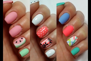 New Easy Nail Art Designs for short Nails New Easy Nail Art Designs for short Nails