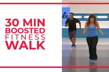 30 Minute Boosted Fitness Walk | Walk at Home 30 Minute Boosted Fitness Walk | Walk at Home
