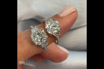 2 carat Antique Cushion VS Radiant Cut Three-Stone Rings 2 carat Antique Cushion VS Radiant Cut Three-Stone Rings