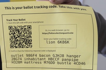 Is this the future of voting? Microsoft tests latest in voting technology in small-town Wisconsin Is this the future of voting? Microsoft tests latest in voting technology in small-town Wisconsin