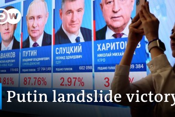 Putin Wins nearly 88 Percent of Vote in Russian Elections Putin Wins nearly 88 Percent of Vote in Russian Elections