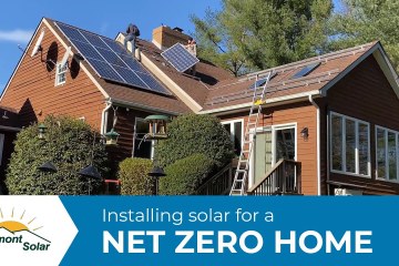 Installing Solar for a Net Zero Home | Belmont Solar Installing Solar for a Net Zero Home | Belmont Solar