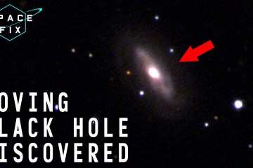 Extremely Rare “Wandering” Supermassive Black Hole Discovered Racing Through Space! (SpaceFix) 4K Extremely Rare “Wandering” Supermassive Black Hole Discovered Racing Through Space! (SpaceFix) 4K