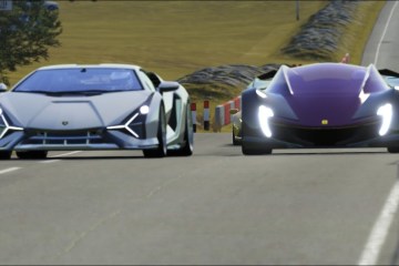 Ferrari Impronta vs Lamborghini Sports Cars at Highlands Ferrari Impronta vs Lamborghini Sports Cars at Highlands