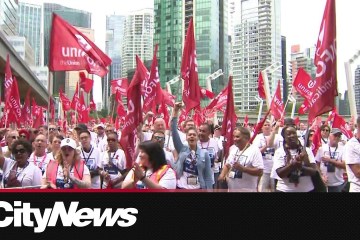 Unifor workers rally in Vancouver to ‘protect Canadian jobs’ amid U.S. tariffs Unifor workers rally in Vancouver to ‘protect Canadian jobs’ amid U.S. tariffs